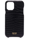 Tom Ford Crocodile-effect Iphone X/xs Case  In Black