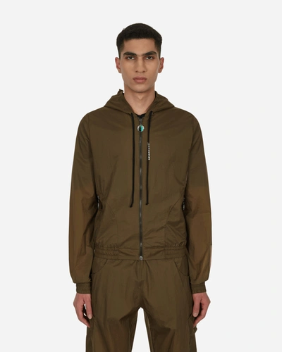 Jordan Luca Slam Jam Euphoria Hooded Jacket Brown In Multicolor