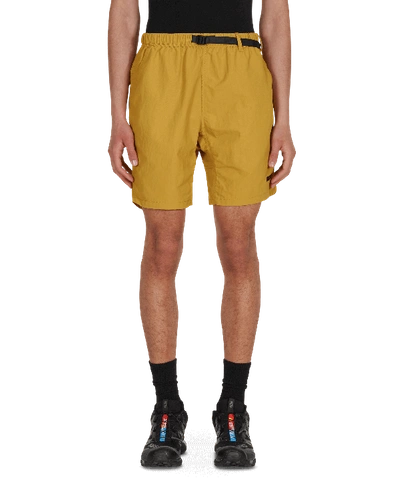 Gramicci Shell Packable Shorts In Yellow