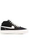 Stepney Workers Club Varden S-strike High-top Sneakers In Black