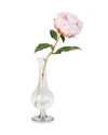 MATCH PEWTER FOOTED GLASS VASE,PROD143610490