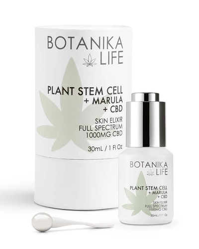 Botanika Life Plant Stem Cell + Marula + Cbd Skin Elixir, 1 Oz.