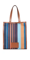 PAUL SMITH STRIPE BAG TOTE,PSMTH31948