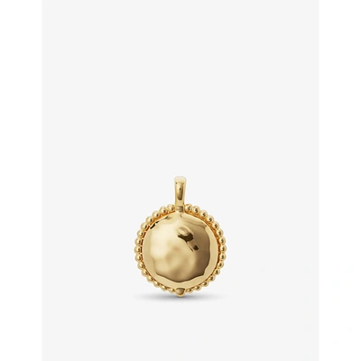 Monica Vinader Deia 18ct Recycled Yellow Gold-plated Vermeil Sterling-silver Locket