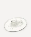 Astier De Villatte Large Lion Incense Holder In White