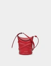 Alexander Mcqueen The Curve Bag In Red