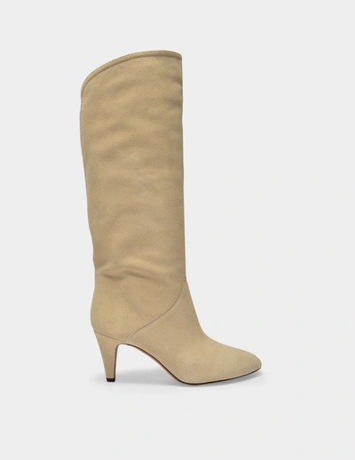 Isabel Marant Laylis Boots In Beige