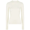 SPORTMAX RAGUSA IVORY RIBBED-KNIT JUMPER,4062424