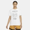 Nike Kids' "legend" Women's Boyfriend Basketball T-shirt In White