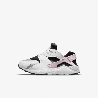 Nike Huarache Run Little Kids' Shoe In White