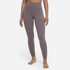 Nike Yoga Dri-fit Luxe Women's High-waisted 7/8 Infinalon Leggings In Violet Ore,purple Smoke