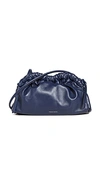 Mansur Gavriel Cloud Mini Leather Cross-body Bag In Blue