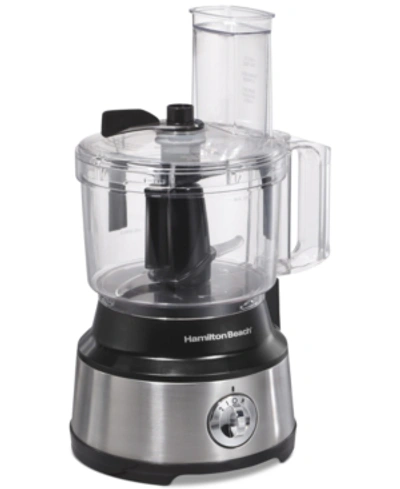 Hamilton Beach 10-cup Food Processor With Bowl Scraper In Black