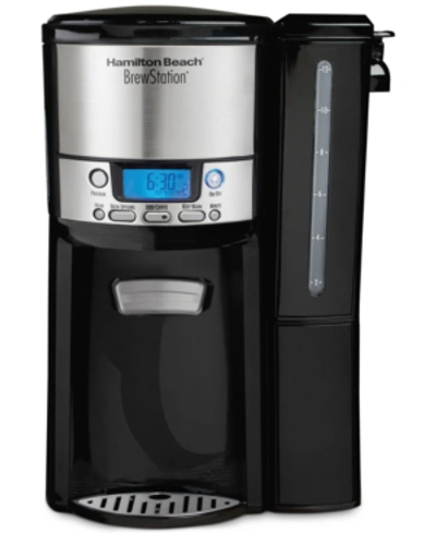 Hamilton Beach Brewstation 12-cup Dispensing Coffeemaker In Black