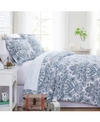 Southshore Fine Linens Enchantment Extra Soft 3-pc. Duvet Cover Set, Full/queen In Blue