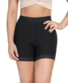 LEONISA WOMEN'S MID-RISE SCULPTING BUTT LIFTER SHAPER SHORTS