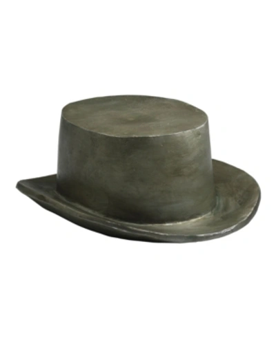 Cyan Design Hat Token Sculpture In Pewter