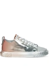 Giuseppe Zanotti Blabber Gradient Low-top Sneakers In Silver
