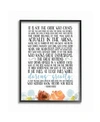 STUPELL INDUSTRIES IT IS NOT THE CRITIC WHO COUNTS ROOSEVELT FLORAL QUOTE, 11" L X 14" H
