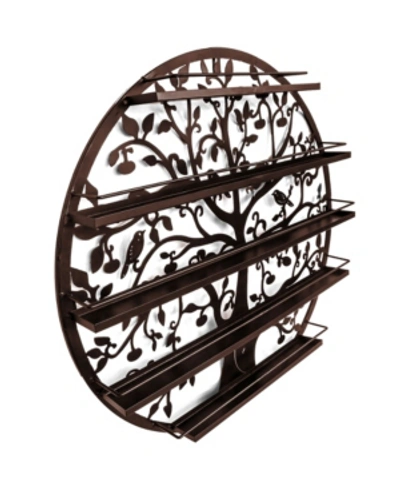 Sorbus 5-tier Salon Nail Polish Rack In Brown