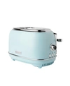 Haden Heritage 2-slice Wide Slot Toaster With Removable Crumb Tray, Browning Control, Cancel, Bagel And De In Turquoise Blue