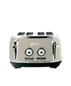 HADEN DORSET 4-SLICE TOASTER WITH BROWNING CONTROL, CANCEL, REHEAT AND DEFROST SETTINGS