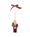 Spode Christmas Tree Nutcracker With Tree Ornament In White Multi