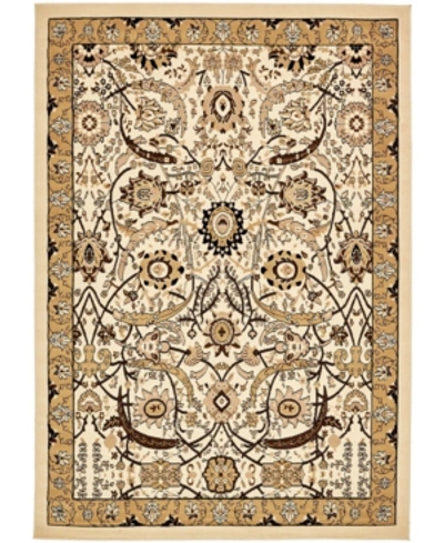 Bridgeport Home Aelmoor Ael1 7' X 10' Area Rug In Ivory