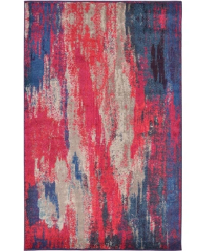 Bridgeport Home Closeout! Bayshore Home Adah Ada2 5' X 8' Area Rug In Magenta