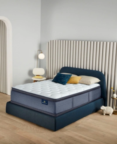 Serta Perfect Sleeper Cozy Escape 15" Plush Pillow Top Mattress Set- Queen Split