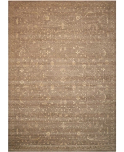 Nourison Silken Allure Slk02 Taupe 5'6" X 8' Area Rug