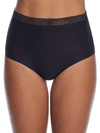 Chantelle Soft Stretch Lace Full Brief In Black