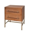 Hopper Studio Sophia 2 Drawer Nightstand In Light Blonde