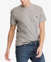 Polo Ralph Lauren Classic Fit Pocket Tee Heather Grey In Dark Vintage Heather