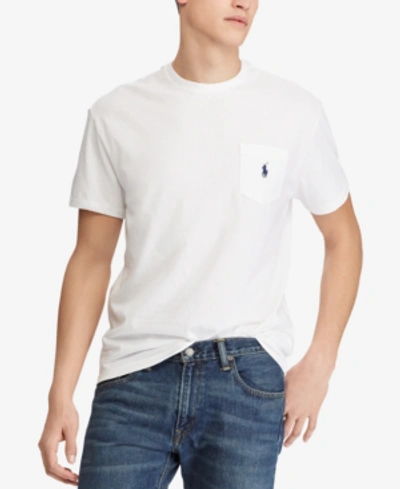 POLO RALPH LAUREN MEN'S CLASSIC FIT CREW NECK POCKET T-SHIRT