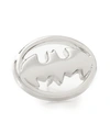 Dc Comics Men's Batman Stainless Steel Lapel Pin In Silver-tone