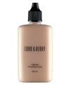 Lord & Berry Face Cream Foundation In Fair Ivory
