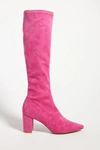 Silent D Comess Knee-high Boots In Pink