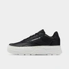 Reebok Club C Double Geo Shoes In Core Black/core Black/chalk