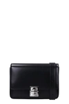 GIVENCHY GIVENCHY 4G SHOULDER BAG IN BLACK LEATHER,BB50HCB15S001