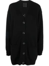 Givenchy Embellished Wool And Cashmere-blend Cardigan In Black