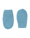 Caramel Gloves In Blue