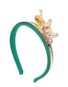 DOLCE & GABBANA DOLCE & GABBANA TODDLER GIRL HAIR ACCESSORY GREEN SIZE - NYLON, BRASS, GLASS, ENAMEL,46727843BJ 1