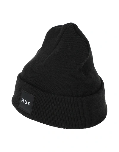 Huf Hats In Black