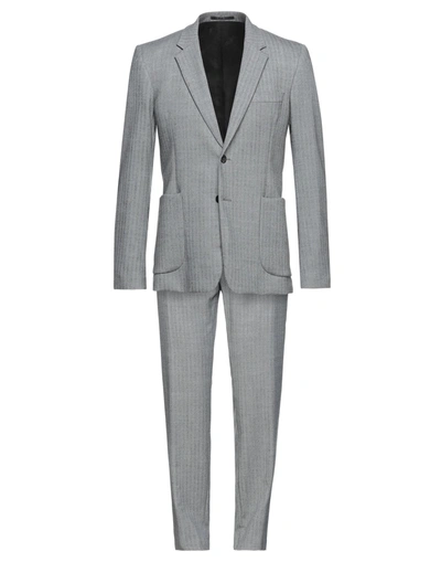 Mauro Grifoni Suits In Grey