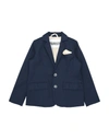 Touriste Suit Jackets In Dark Blue