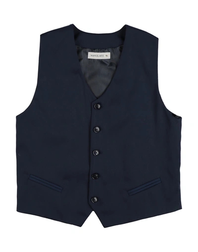 Manuel Ritz Kids' Vests In Blue