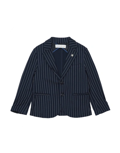 Manuel Ritz Kids' Suit Jackets In Blue