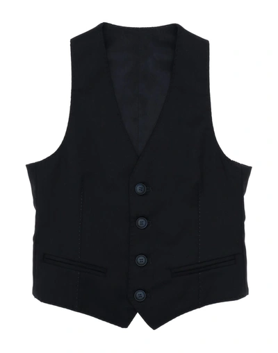 Emporio Armani Kids' Vests In Black