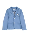 Aletta Kids' Suit Jackets In Pastel Blue